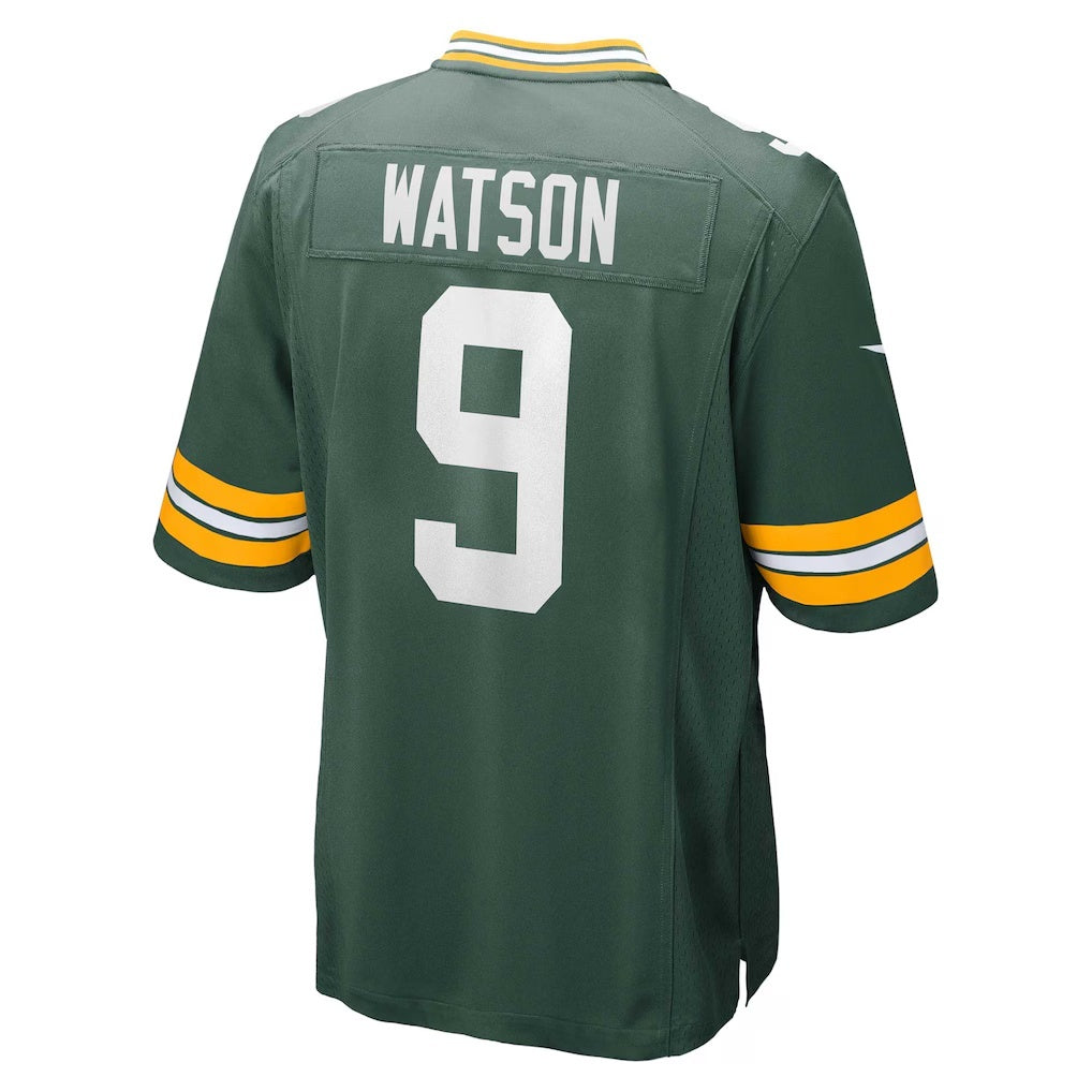 Jdoa GB.Packers #9 Christian Watson Green Game Stitched Jerseys