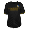 Xdoa G.State Warriors Black Big & Tall Pop Full-Button Jerseys
