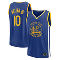 Xdoa G.State Warriors #10 Jimmy Butler III Royal Fast Break Replica Player Jerseys - Icon Edition