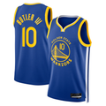 Xdoa G.State Warriors #10 Jimmy Butler III Royal Swingman Jerseys - Icon Edition