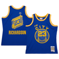 Xdoa G.State Warriors #23 Jason Richardson Mitchell & Ness Royal 200405 Hardwood Classics Swingman Jerseys