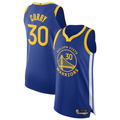 Xdoa G.State Warriors #30 Stephen Curry Royal Authentic Jerseys - Icon Edition