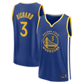Xdoa G.State Warriors #3 Will Richard Blue Fast Break Replica Jerseys - Icon Edition
