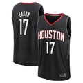 Xdoa H.Rockets #17 Tari Eason Black Fast Break Replica Player Stitched Jerseys-Statement Edition