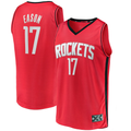 Xdoa H.Rockets #17 Tari Eason Red Fast Break Replica Player Stitched Jerseys-Icon Edition