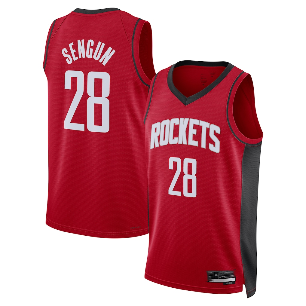 Jdoa H.Rockets #28 Alperen Sengun Red Swingman Stitched Jerseys-Icon Edition