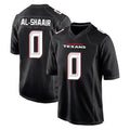 Jdoa H.Texans #0 Azeez Al-Shaair Player Carbon Black Fashion Home Game Stitched Jerseys