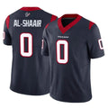 Jdoa H.Texans #0 Azeez Al-Shaair Player Navy Limited Vapor F.U.S.E. Home Game Stitched Jerseys