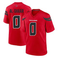 Jdoa H.Texans #0 Azeez Al-Shaair Player Red Alternate Home Game Stitched Jerseys