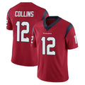 Jdoa H.Texans #12 Nico Collins Player Red Limited Vapor Untouchable Home Game Stitched Jerseys