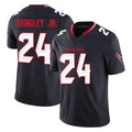 Jdoa H.Texans #24 Derek Stingley Jr. Player Navy Limited Alternate Vapor F.U.S.E. Home Game Stitched Jerseys
