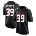 Jdoa H.Texans #39 Henry To'oTo'o Player Carbon Black Fashion Home Game Stitched Jerseys
