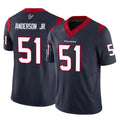 Jdoa H.Texans #51 Will Anderson Jr. Player Navy Limited Vapor F.U.S.E. Home Game Stitched Jerseys