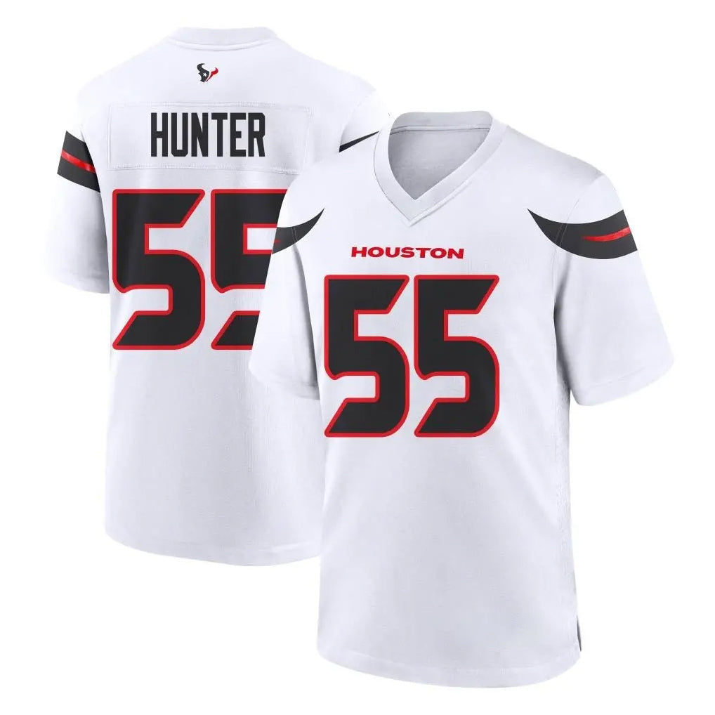 Jdoa H.Texans #55 Danielle Hunter Player White Home Game Stitched Jerseys