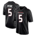 Jdoa H.Texans #5 Jalen Pitre Player Carbon Black Fashion Home Game Stitched Jerseys