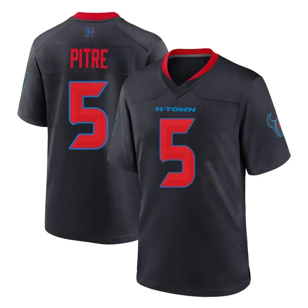 Jdoa H.Texans #5 Jalen Pitre Player Navy 2nd Alternate Home Game Stitched Jerseys