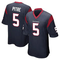 Jdoa H.Texans #5 Jalen Pitre Player Navy Home Game Stitched Jerseys
