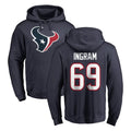 Jdoa H.Texans #69 Ed Ingram Player Navy Pro Line Pullover Hoodie Limited Game Stitched Jerseys