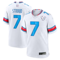Jdoa H.Texans #7 C.J. Stroud White 2026 Rivalries Collection Game Stitched Jerseys