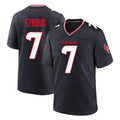 Jdoa H.Texans #7 CJ Stroud Player Navy Team Home Game Stitched Jerseys