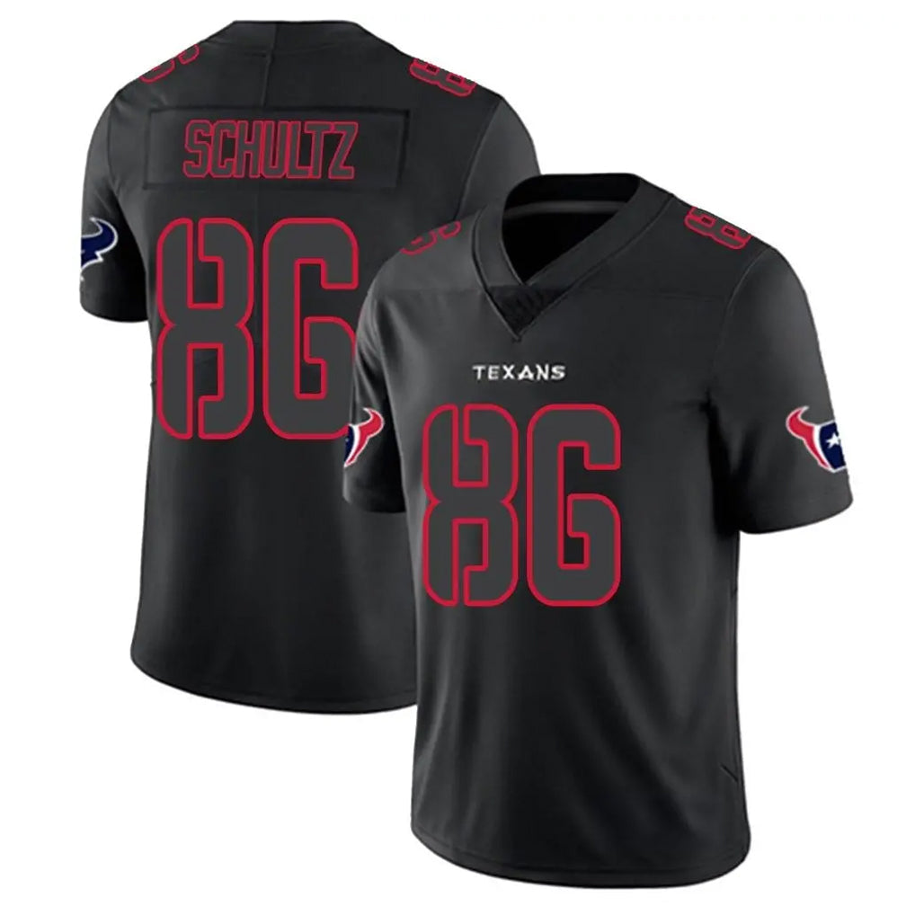 Jdoa H.Texans #86 Dalton Schultz Player Black Impact Limited Game Stitched Jerseys