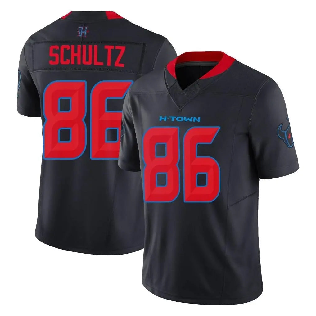 Jdoa H.Texans #86 Dalton Schultz Player Navy Limited 2nd Alternate Vapor F.U.S.E. Home Game Stitched Jerseys