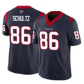 Jdoa H.Texans #86 Dalton Schultz Player Navy Limited Vapor F.U.S.E. Home Game Stitched Jerseys
