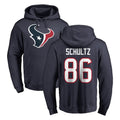 Jdoa H.Texans #86 Dalton Schultz Player Navy Pro Line Pullover Hoodie Limited Game Stitched Jerseys