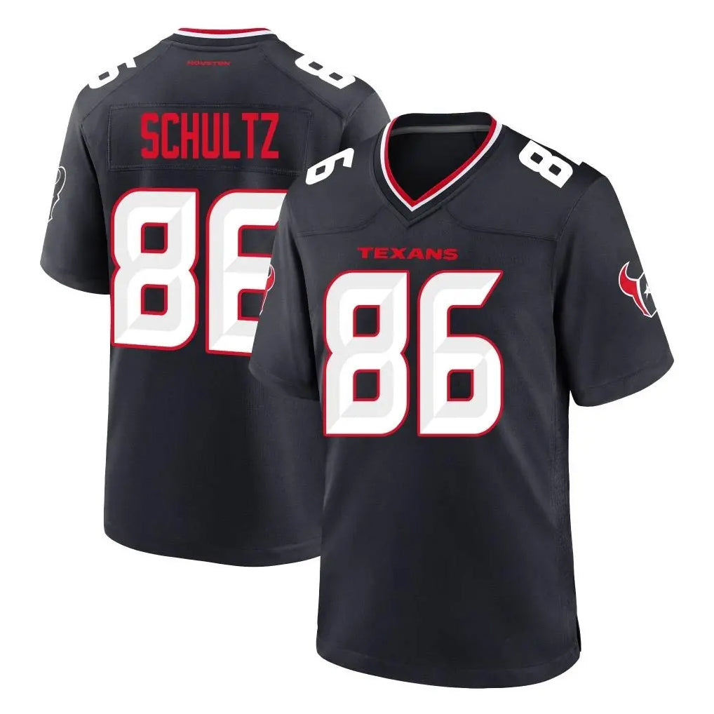 Jdoa H.Texans #86 Dalton Schultz Player Navy Team Home Game Stitched Jerseys