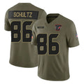 Jdoa H.Texans #86 Dalton Schultz Player Olive 2025 Salute To Service Limited Game Stitched Jerseys