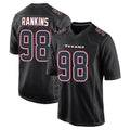 Jdoa H.Texans #98 Sheldon Rankins Player Black Fashion Home Game Stitched Jerseys