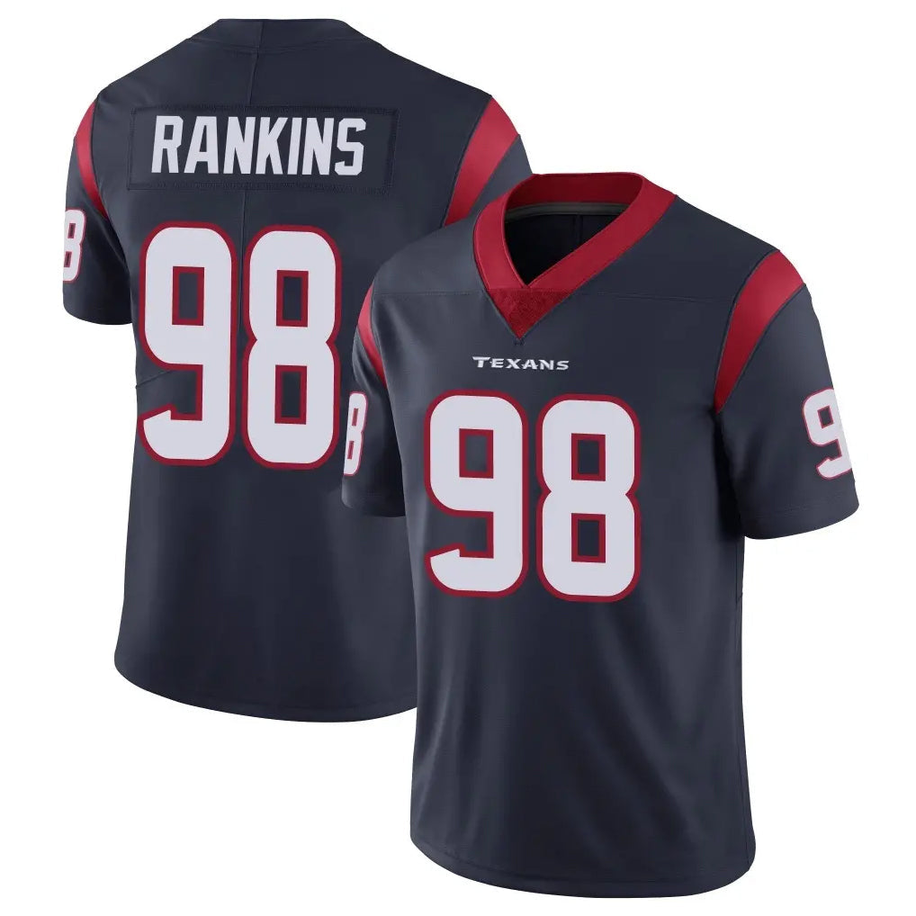 Jdoa H.Texans #98 Sheldon Rankins Player Navy Limited Vapor Untouchable Home Game Stitched Jerseys