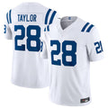 Jdoa IN.Colts #28 Jonathan Taylor White Vapor F.U.S.E. Limited Jersey American Stitched Jerseys