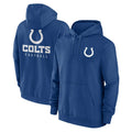 Jdoa IN.Colts Blue Sideline Club Fleece Long Sleeve Hoodie Limited Blank Player Stitched Jerseys