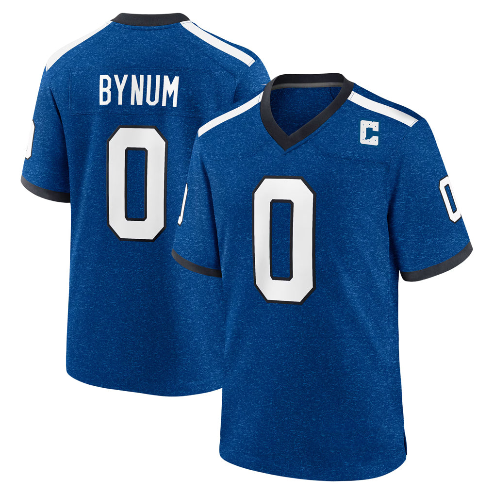 Jdoa IN.Colts #0 Camryn Bynum Player Royal Alternate Indiana Nights Home Game Stitched Jerseys