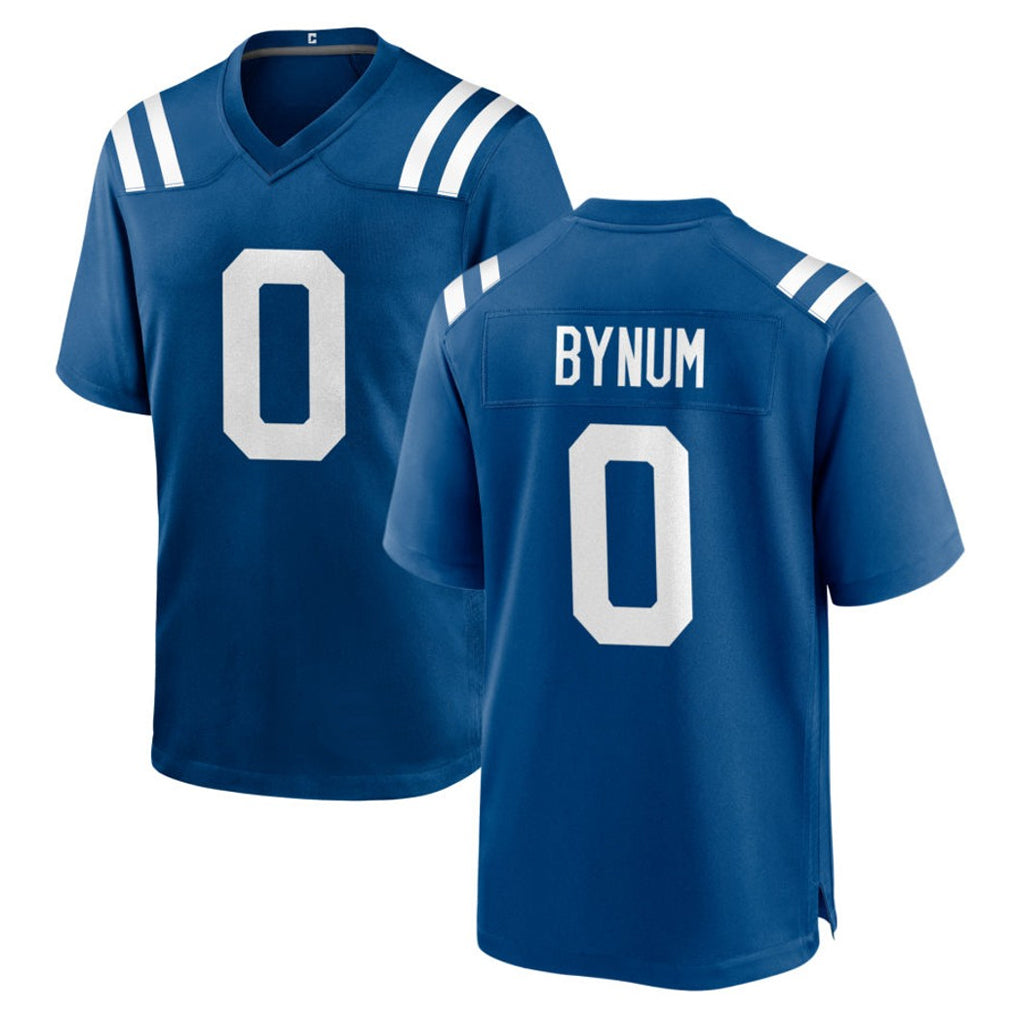 Jdoa IN.Colts #0 Camryn Bynum Player Royal Home Game Stitched Jerseys