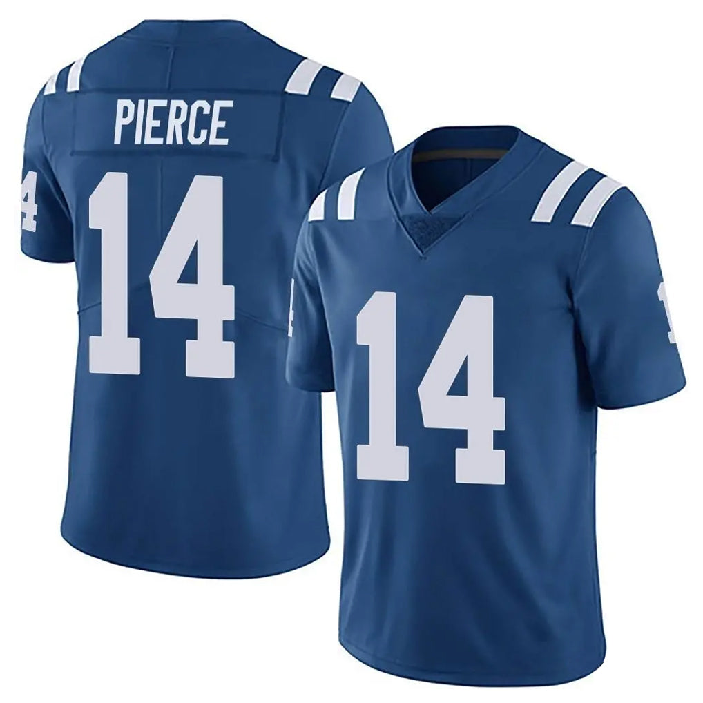Jdoa IN.Colts #14 Alec Pierce Player Royal Limited Vapor Untouchable Home Game Stitched Jerseys