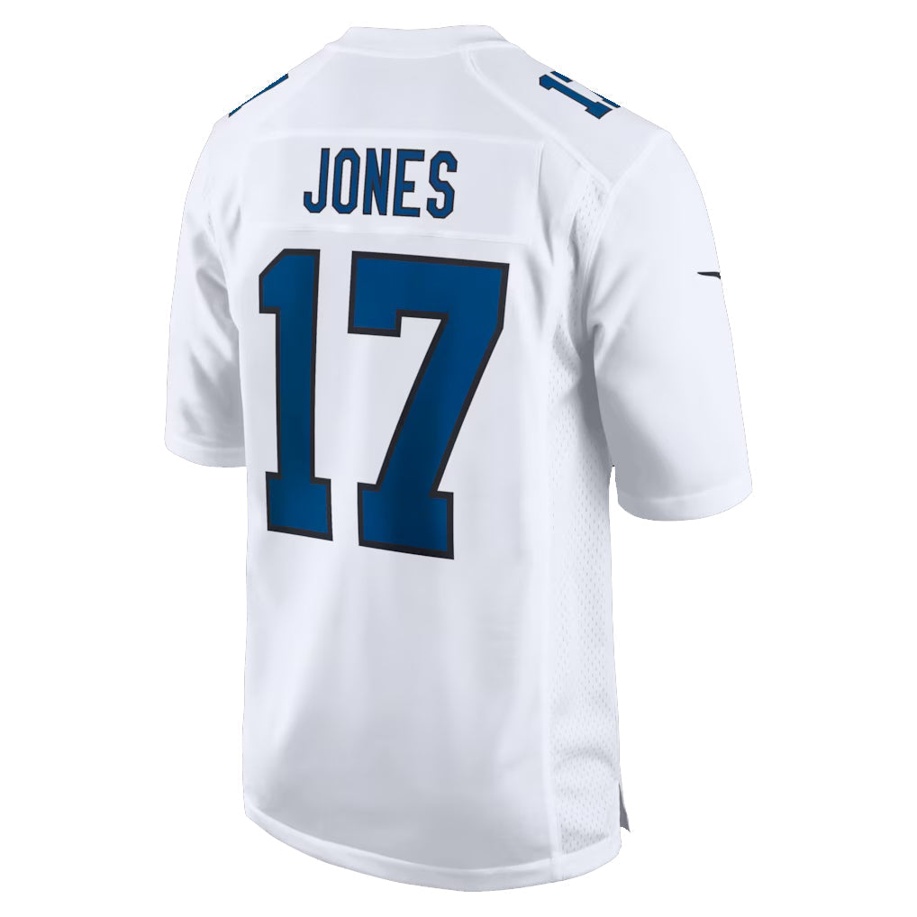 Jdoa IN.Colts #17 Daniel Jones Player Tundra White Fashion Game Stitched Jerseys