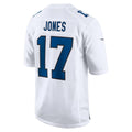 Jdoa IN.Colts #17 Daniel Jones Player Tundra White Fashion Game Stitched Jerseys