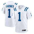 Jdoa IN.Colts #1 Sauce Gardner Player White Home Game Stitched Jerseys