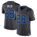 Jdoa IN.Colts #28 Jonathan Taylor Anthracite 2026 Rivalries Collection Limited Stitched Jerseys