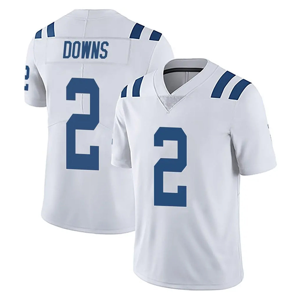 Jdoa IN.Colts #2 Josh Downs Player White Limited Vapor Untouchable Home Game Stitched Jerseys
