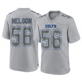 Jdoa IN.Colts #56 Quenton Nelson Player Gray Atmosphere Fashion Home Game Stitched Jerseys