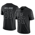 Jdoa IN.Colts #56 Quenton Nelson Player RFLCTV Limited Black Stitched Jerseys