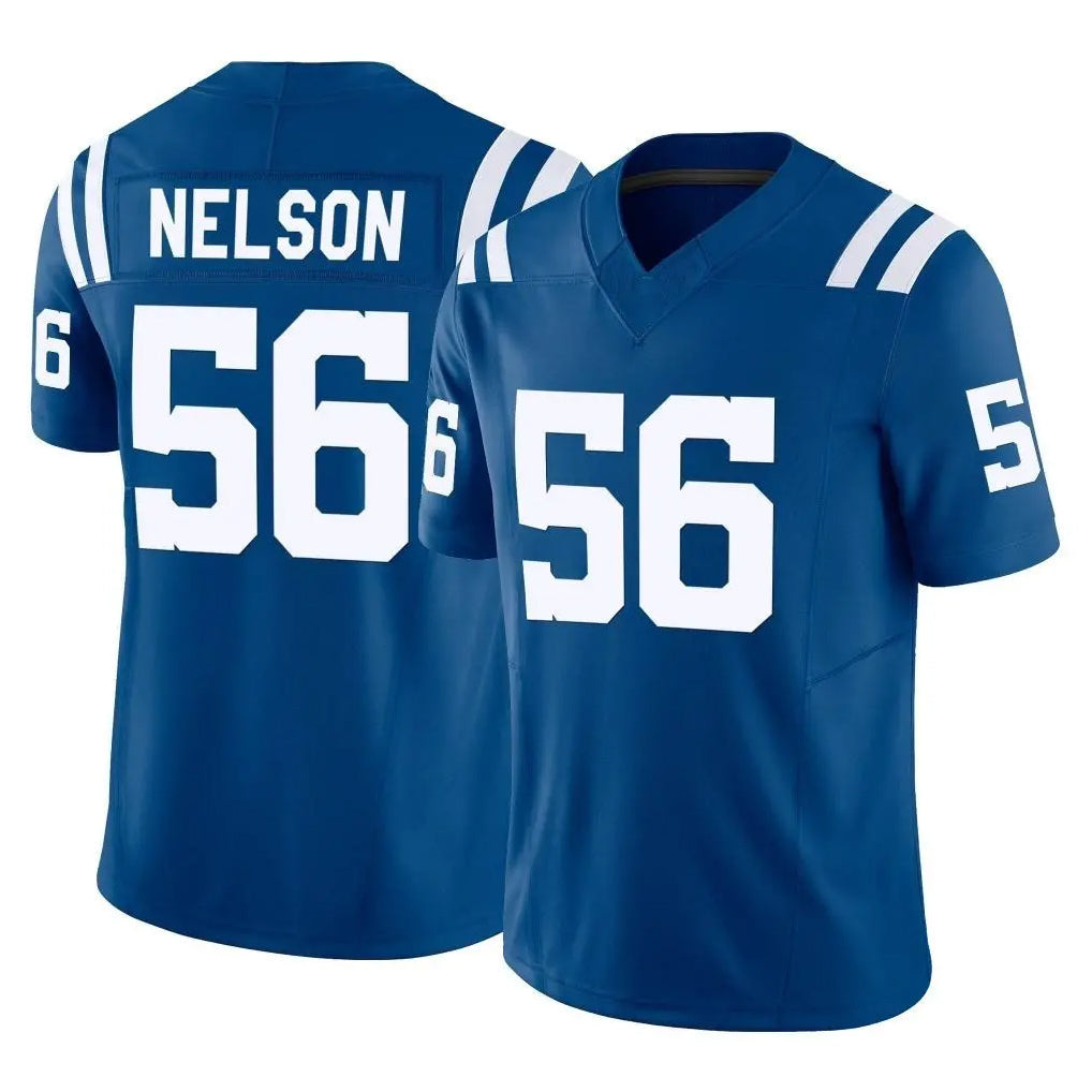 Jdoa IN.Colts #56 Quenton Nelson Player Royal Limited Vapor F.U.S.E. Home Game Stitched Jerseys