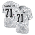 Jdoa IN.Colts #71 Matt Goncalves Player Arctic Camo Salute To Service Limited Game Stitched Jerseys