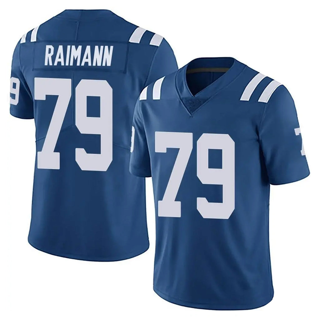 Jdoa IN.Colts #79 Bernhard Raimann Player Royal Limited Vapor Untouchable Home Game Stitched Jerseys