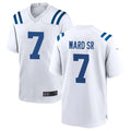 Jdoa IN.Colts #7 Charvarius Ward Sr. Player White Home Game Stitched Jerseys