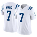 Jdoa IN.Colts #7 Charvarius Ward Sr. Player White Limited Vapor F.U.S.E. Home Game Stitched Jerseys