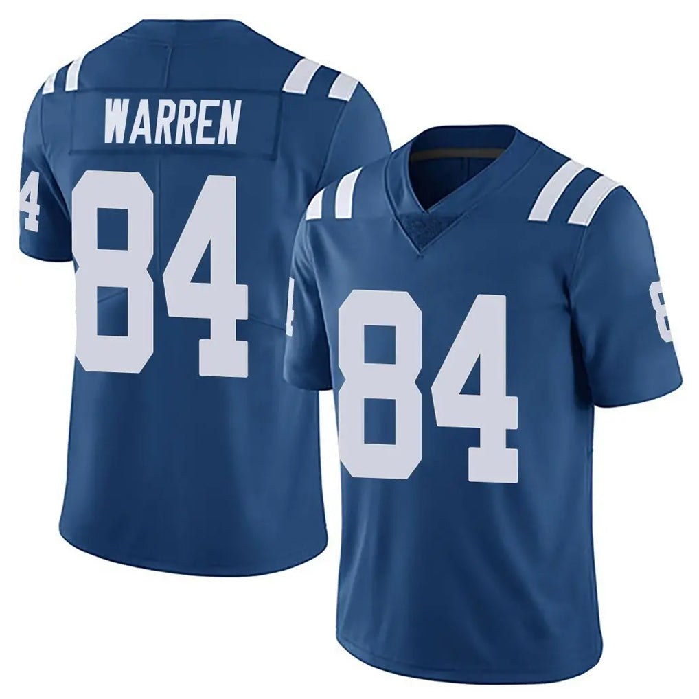 Jdoa IN.Colts #84 Tyler Warren Player Royal Limited Vapor Untouchable Home Game Stitched Jerseys